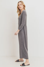 Load image into Gallery viewer, Brushed Knit Culotte Pants Jumpsuit
