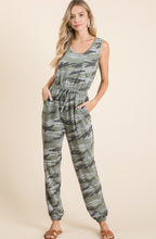 Load image into Gallery viewer, Classic Camo Sleeveless Jumpsuit
