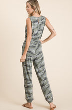 Load image into Gallery viewer, Classic Camo Sleeveless Jumpsuit
