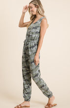 Load image into Gallery viewer, Classic Camo Sleeveless Jumpsuit
