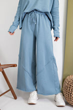 Load image into Gallery viewer, Heavy Terry Knit Wide Leg Pants
